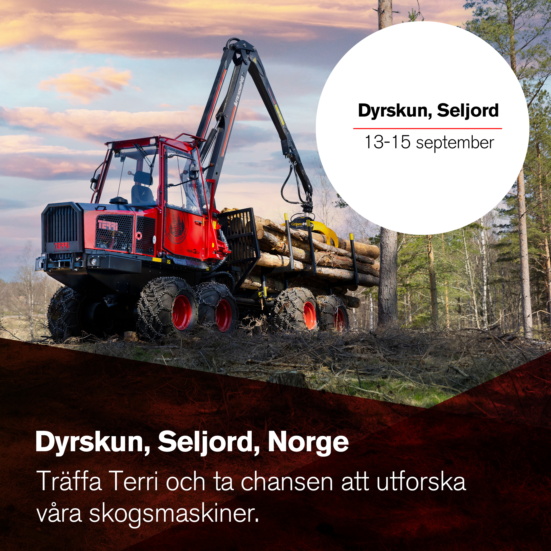 Dyrskun, Seljord, 13-15 september